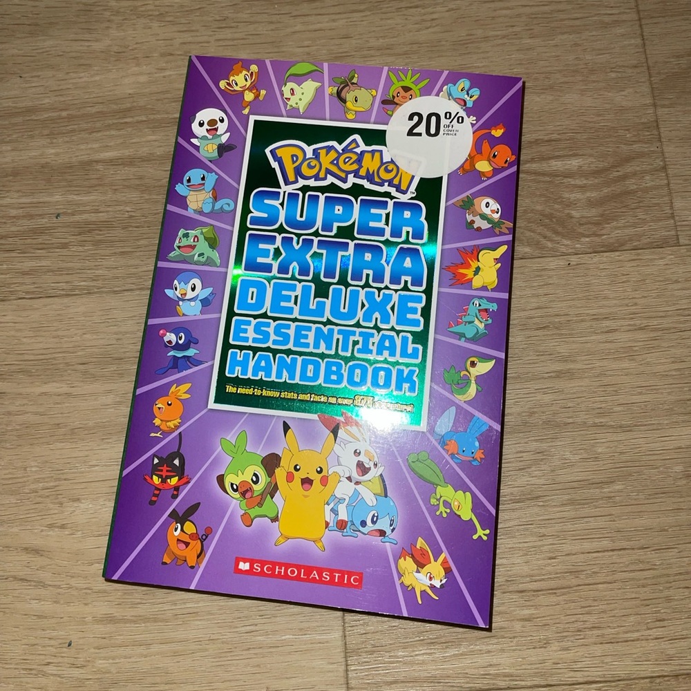 Pokémon Deluxe Handbook Book